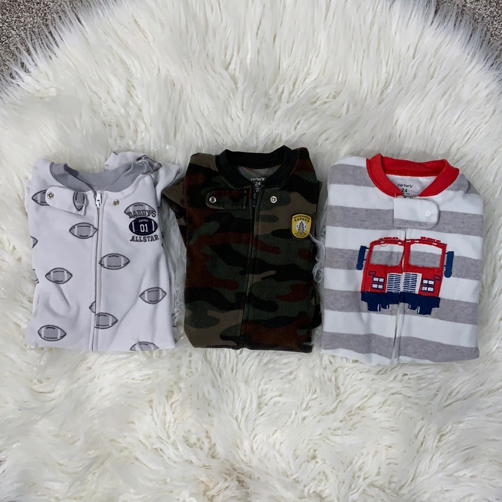 24 mo Footed sleeper lot